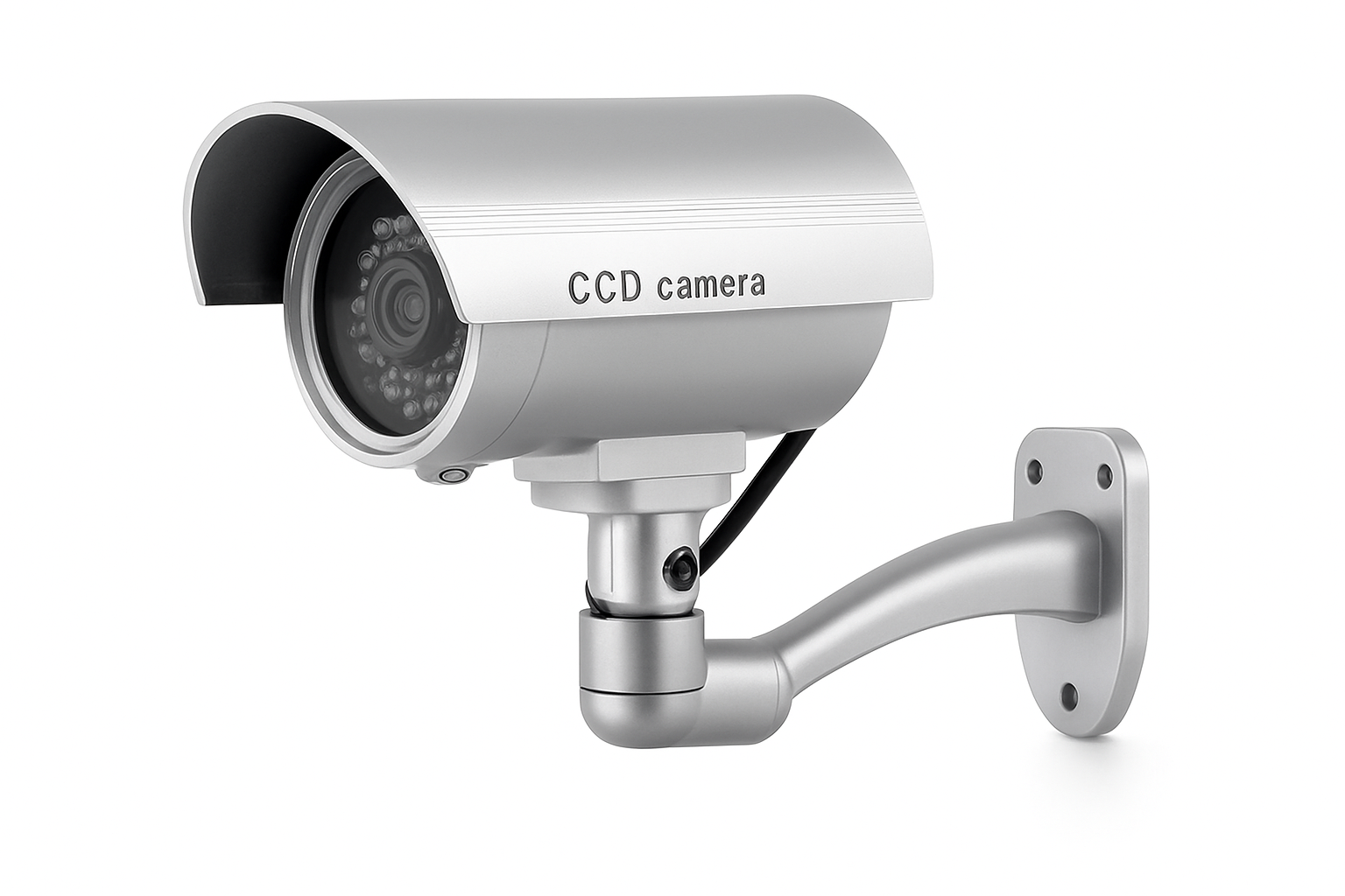 Simulation Solar Camera with Flashing LED Outdoor Deterrent
