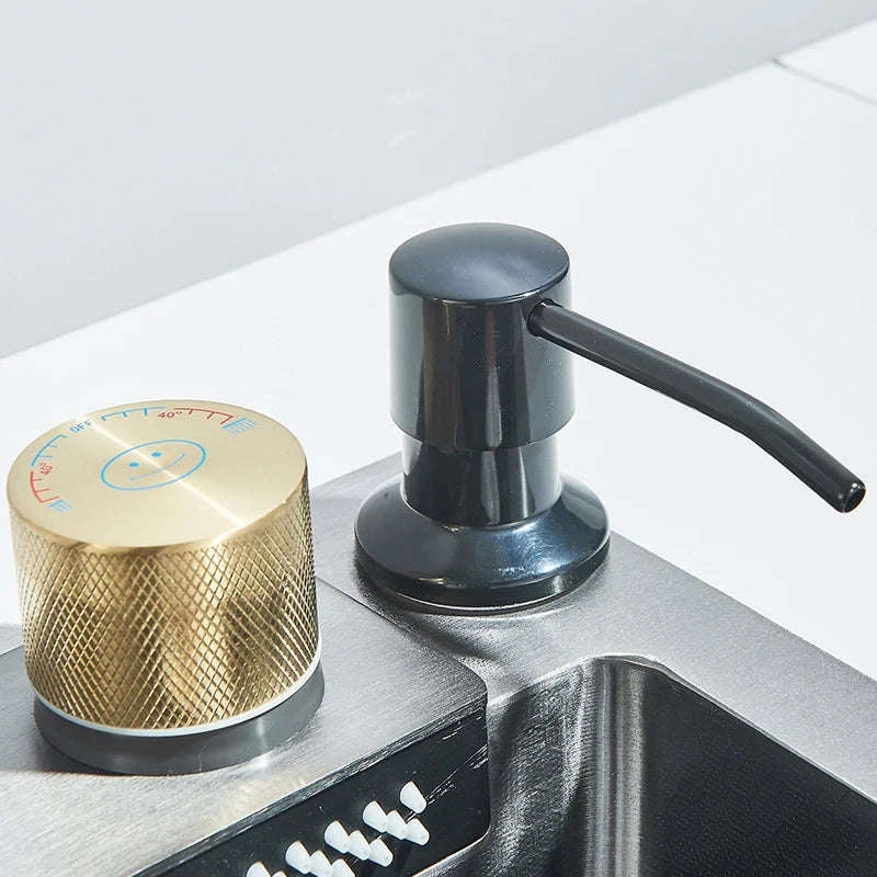 Single Slot Kitchen Sink with Faucet 60x45cm 4-Function-Set Q1 68X45cm / Mexico