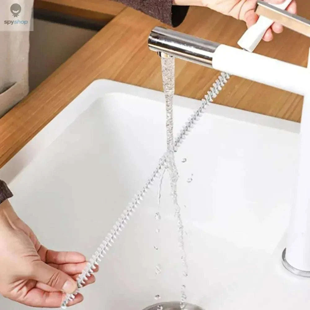 Sink Drain Cleaning Brush – Flexible Deep-Clean Tool for Kitchen & Bathroom Drains-xiashuidao