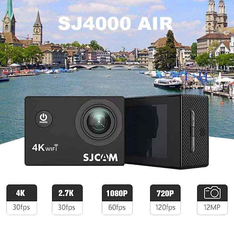 SJCAM SJ4000 Air 4K WiFi Action Camera 30M Waterproof Wide Angle-SJ4000 Air / Standard