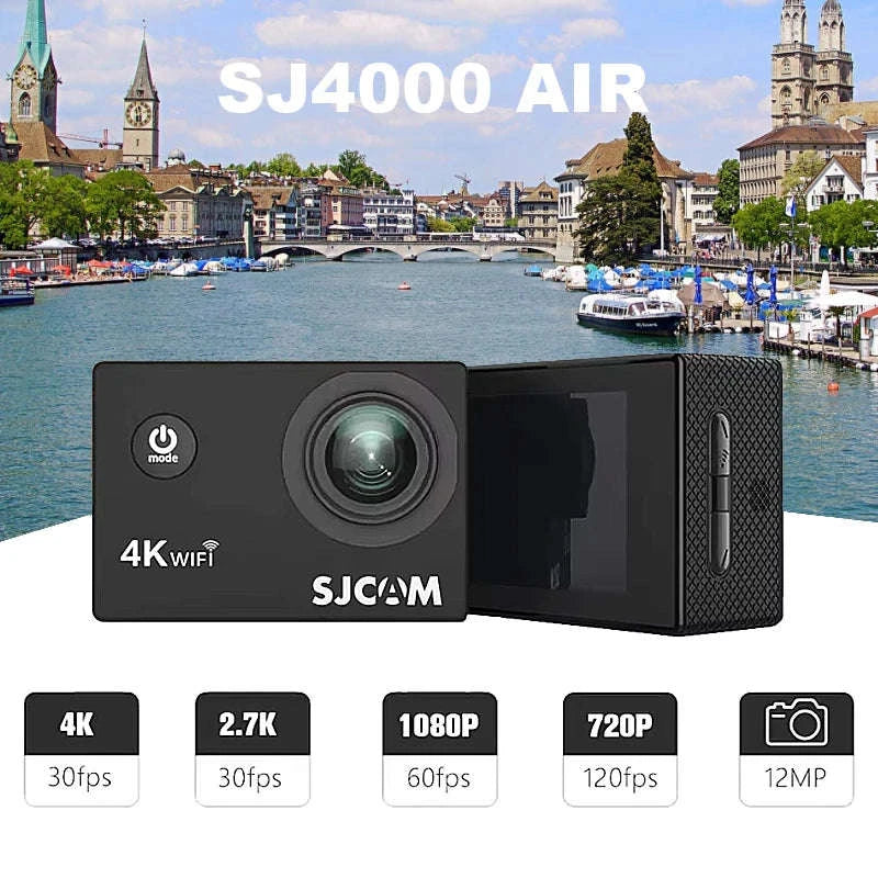 SJCAM SJ4000 Air 4K WiFi Action Camera 30M Waterproof Wide Angle-SJ4000 Air / Standard
