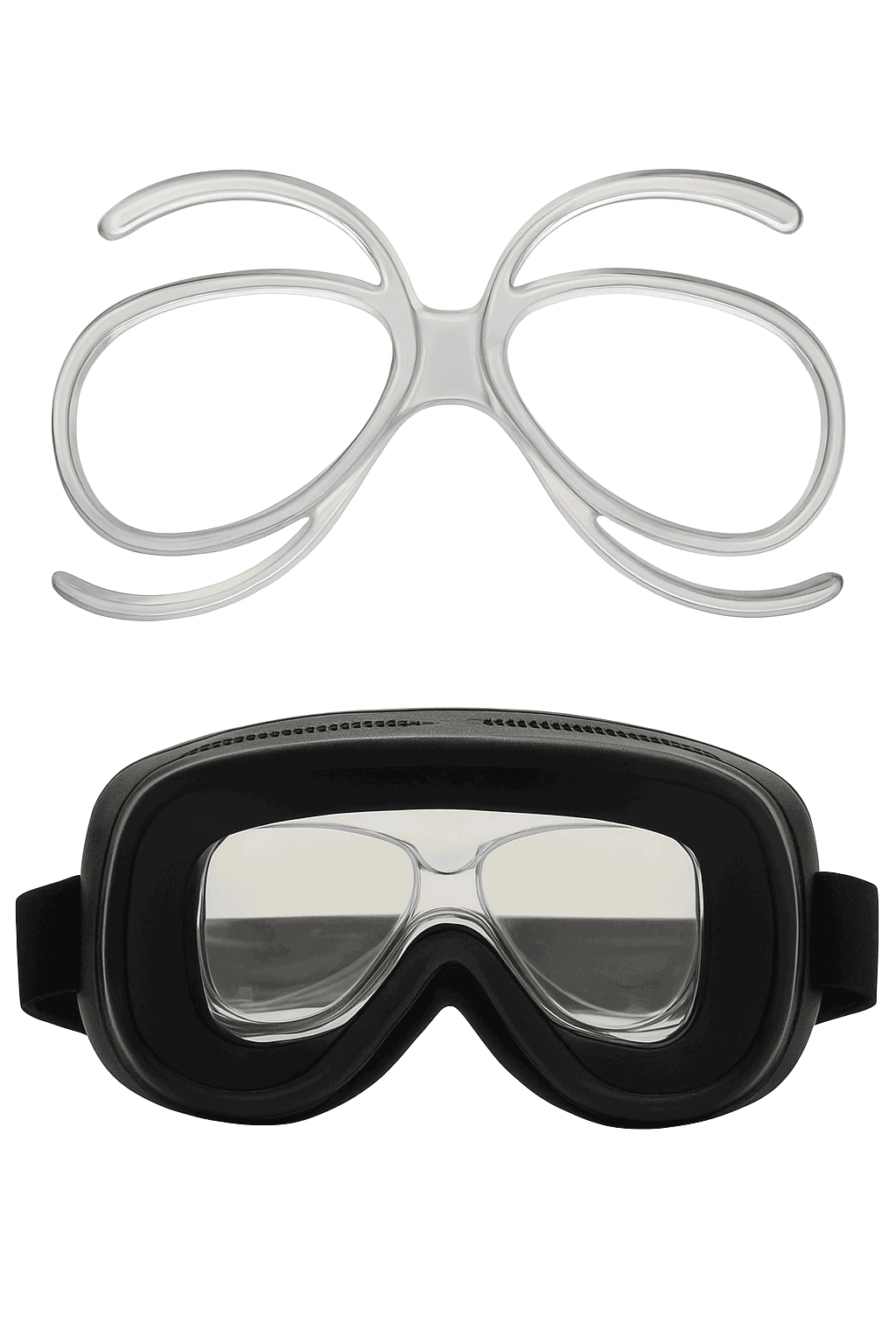 Ski Goggles Myopia Frame Insert for Clear Vision-Default Title