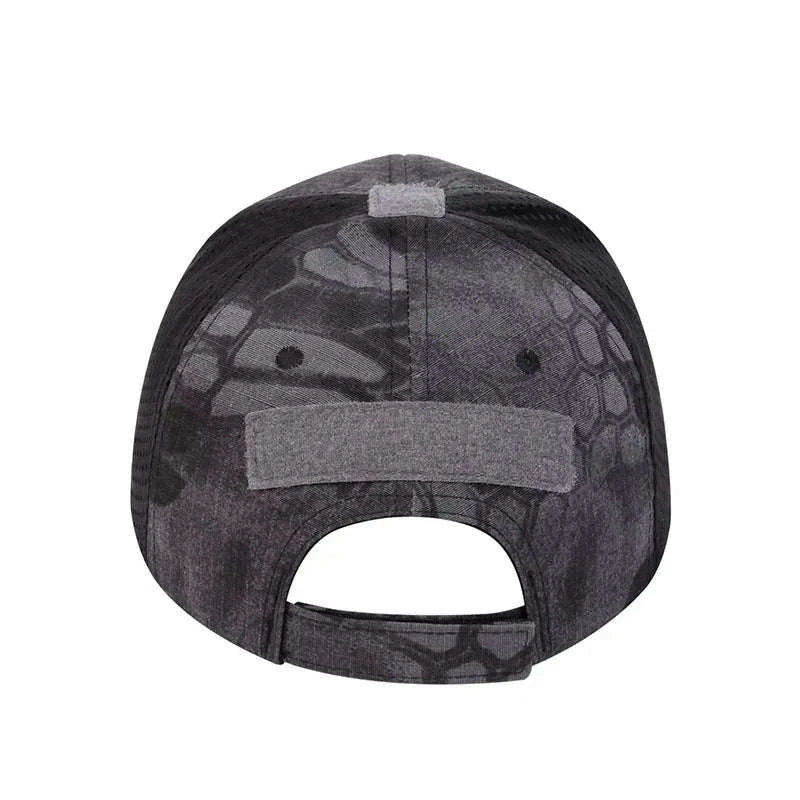 Skull Embroidered Baseball Cap with Breathable Patch Design-SFH8