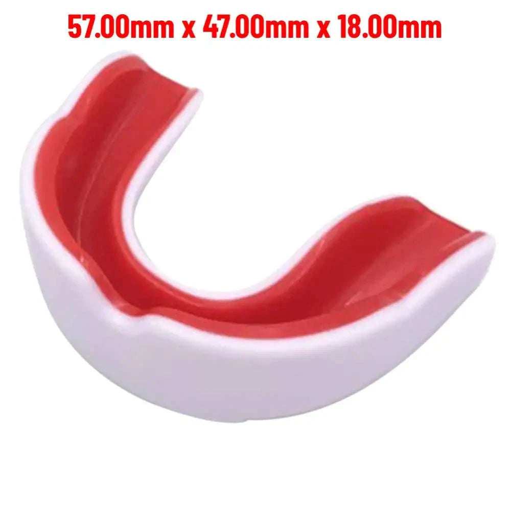 Slim Fit Sports Mouth Guard for Boxing Football Hockey (1–4 Pack)-1X Black white / China Mainland