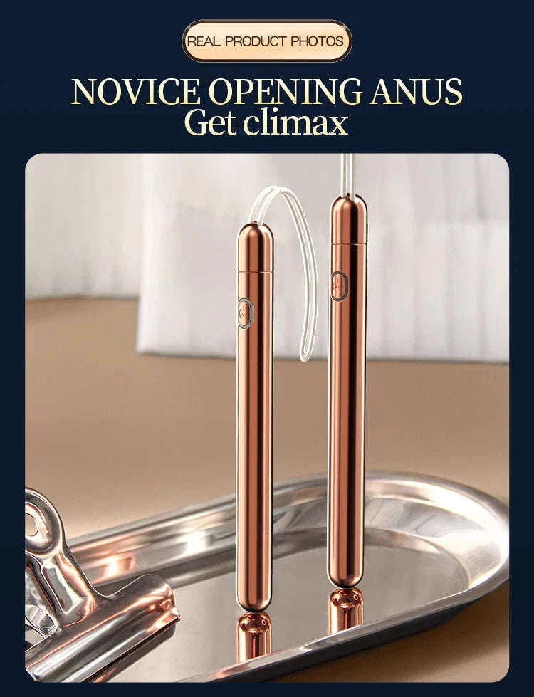 Slim Vibrator Stainless Steel Mini Stimulator-ChaoQu Pen