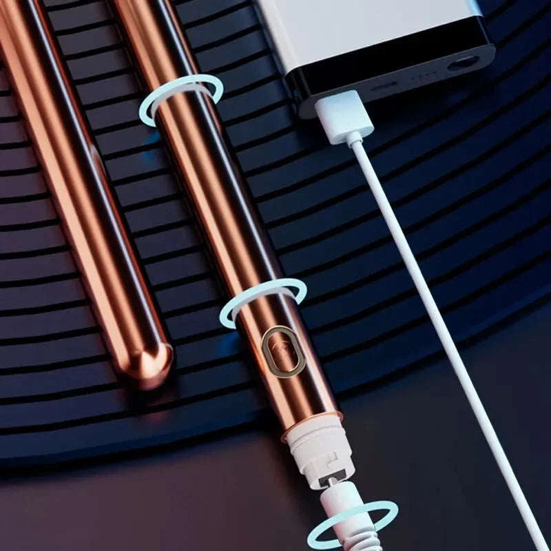 Slim Vibrator Stainless Steel Mini Stimulator-ChaoQu Pen