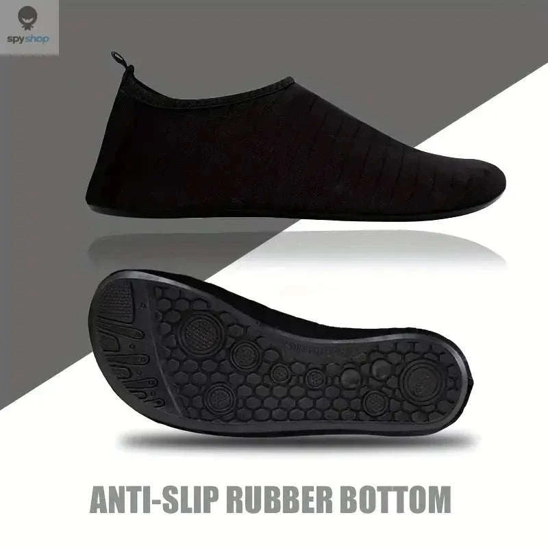 Slipproof Quick-Dry Water Shoes for Beach and Swim-Stripe Blue / 38-39