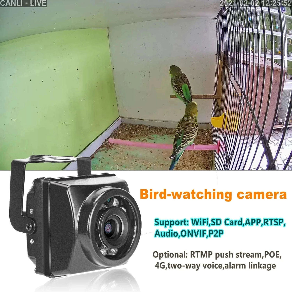 Small Outdoor Mini IR IP POE Security Camera-IMX307 / 3.6mm