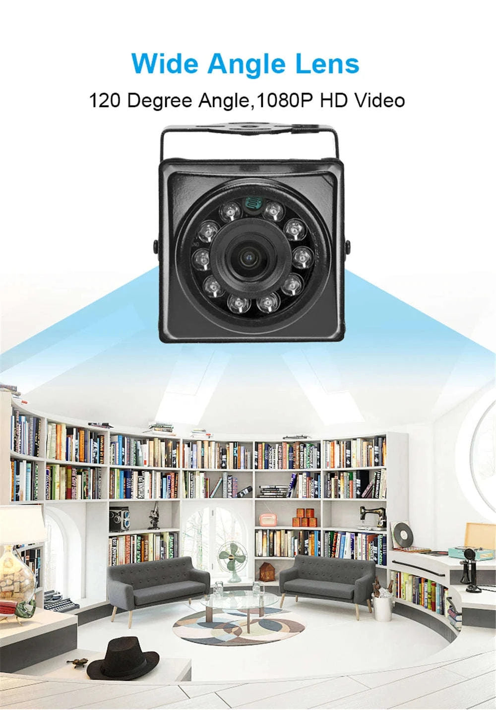 Small Outdoor Mini IR IP POE Security Camera-IMX307 / 3.6mm