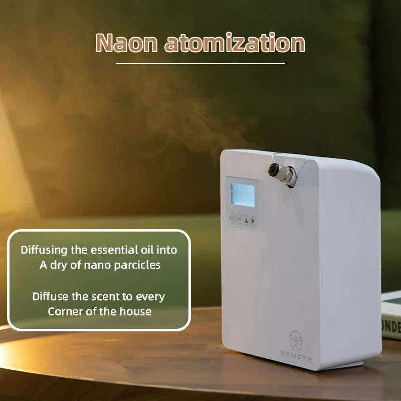 Smart Aroma Diffuser with App, Bluetooth Control and Quiet Mist-067-Black / US / United States