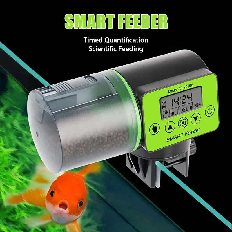 Smart Automatic Fish Feeder with Digital Timer-AF-2019B