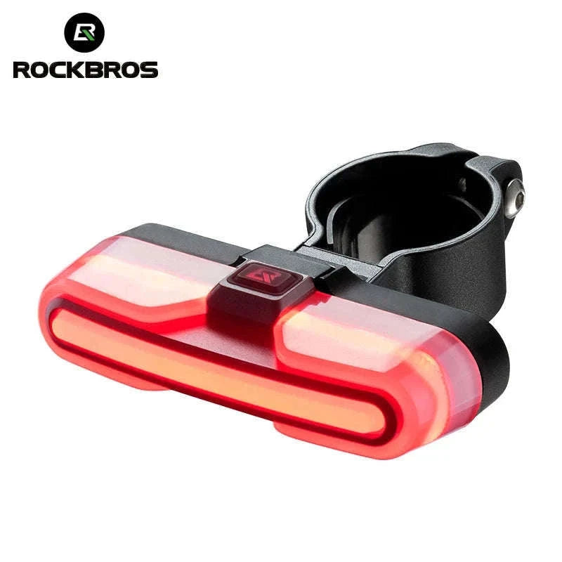 Smart Bicycle Tail Light with Brake Sensor, USB-C, IPX6 Waterproof-REX01