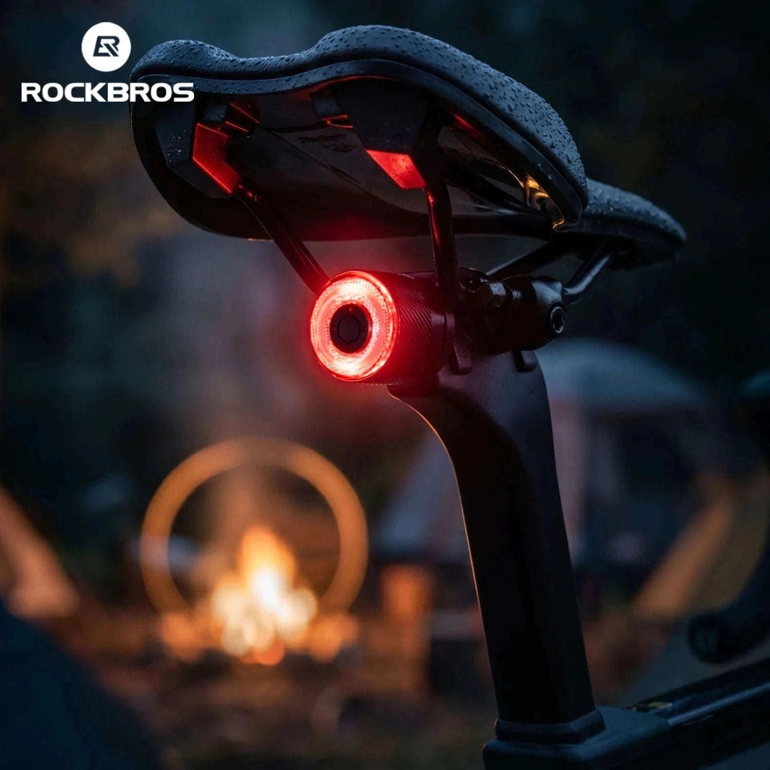 Smart Bike Tail Light with Brake Sensing & IPX6 Waterproof-Q1Ultra
