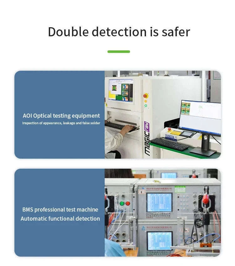 Smart BMS 7S–14S 24V 36V 48V Battery Management System with Bluetooth-3.7V NMC 20A / Build-in BT / China Mainland