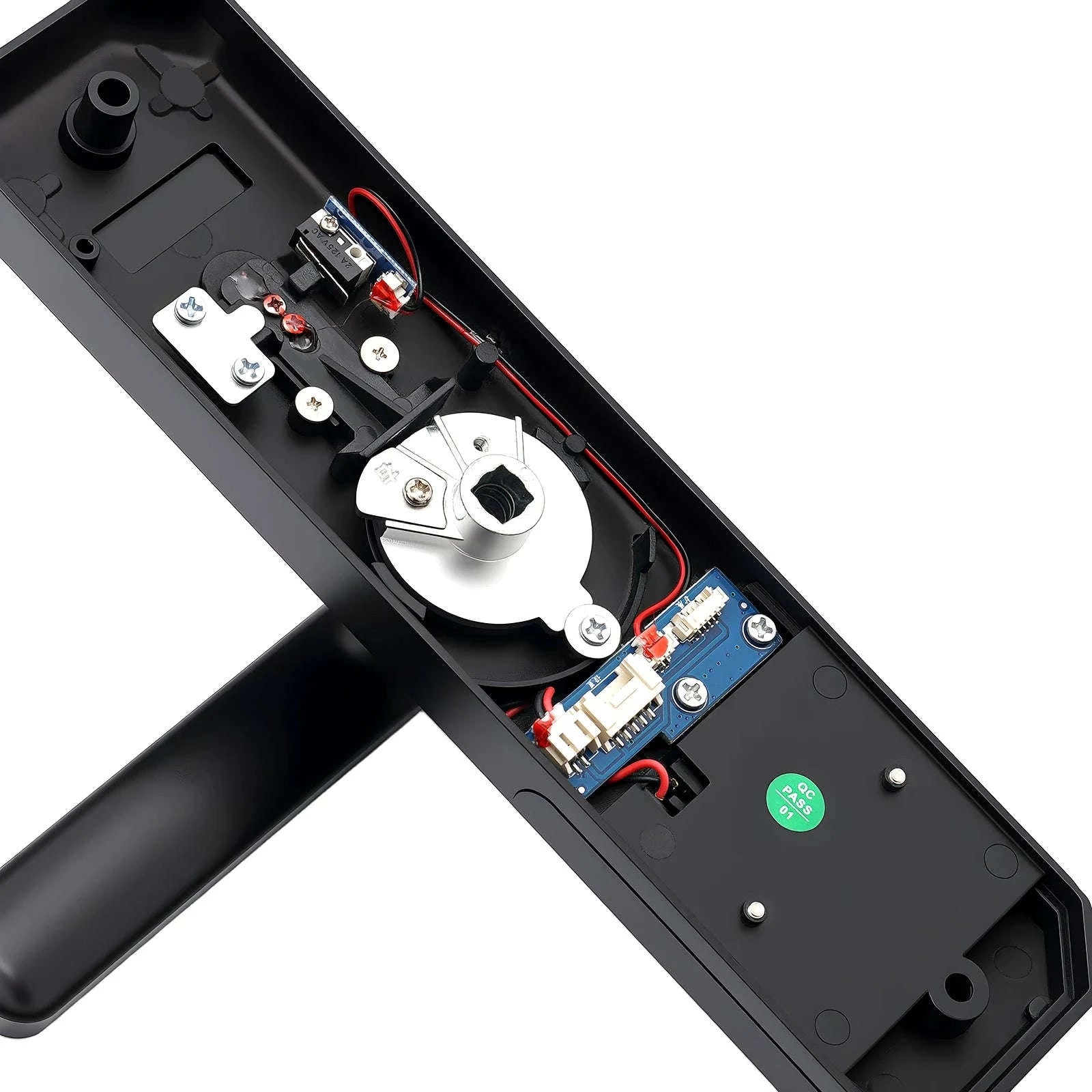 Smart Door Lock with 5 Unlock Methods for Home & Office-black / GERMANY