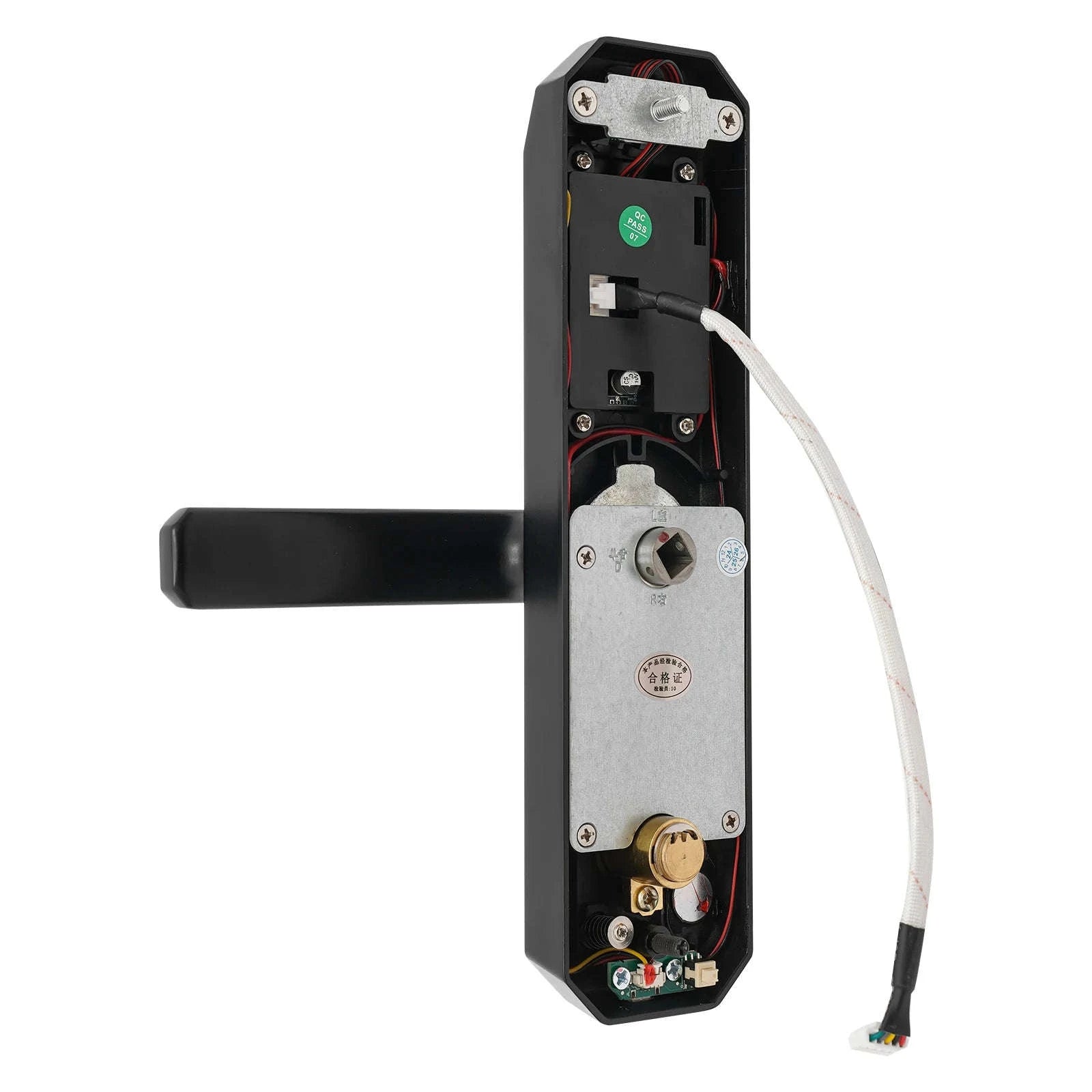 Smart Door Lock with 5 Unlock Methods for Home & Office-black / GERMANY