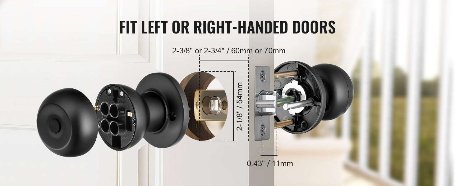 Smart Door Lock with Fingerprint and App Control-35-50mm Door / United States