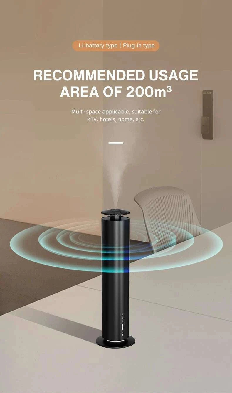 Smart Essential Oil Diffuser 120ml Quiet Aromatherapy Machine-111-Silver-UK / China Mainland