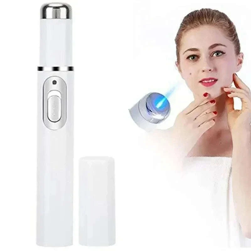 Smart Eye Massager with Vibration and Blue Light-white / 3PCS