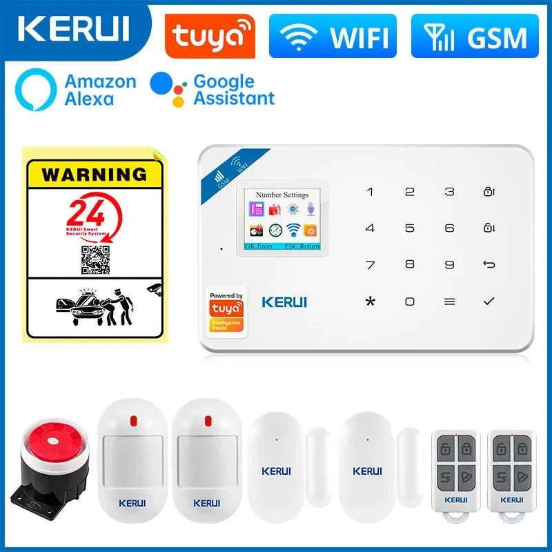 Smart Home Security Alarm System-Only Alarm Panel / US Plug
