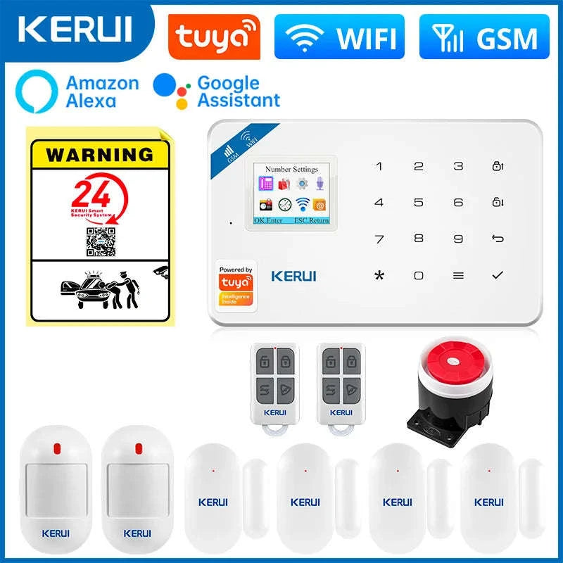 Smart Home Security Alarm System-Only Alarm Panel / US Plug