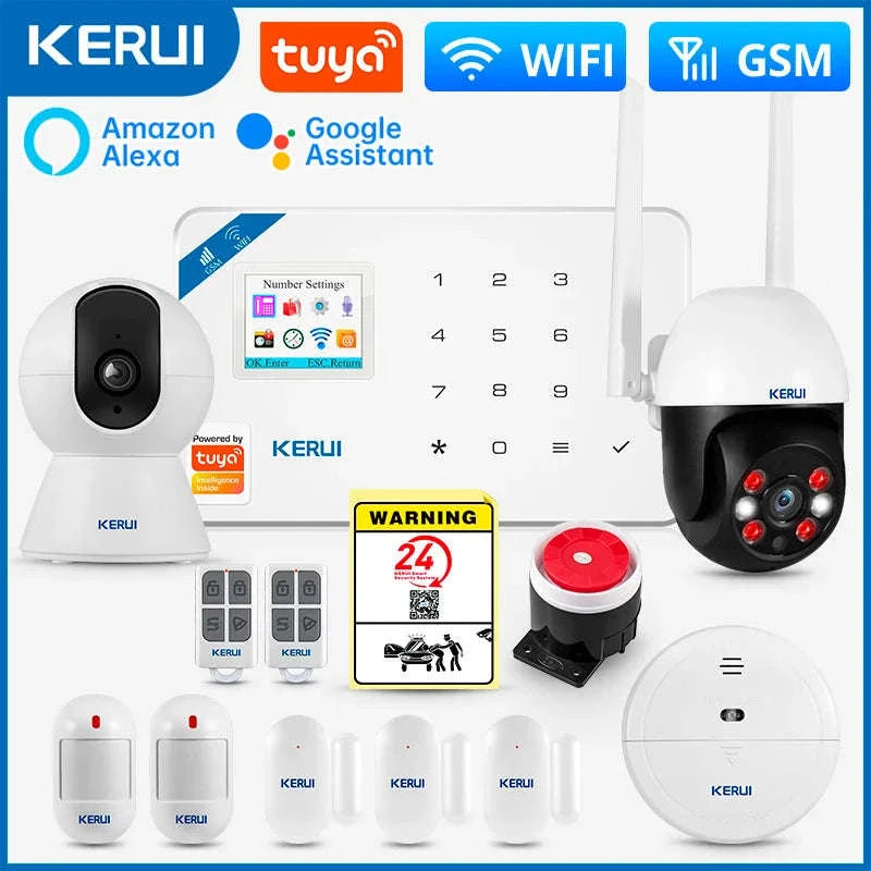 Smart Home Security Alarm System-Only Alarm Panel / US Plug