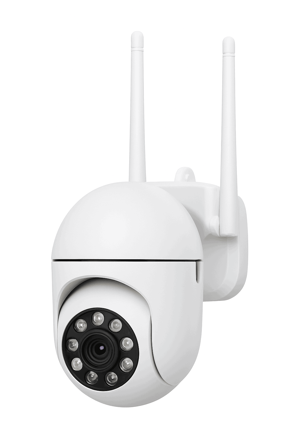Smart Outdoor WiFi Security Camera 1080P Color Night Vision 2-Way Audio-EU Plug