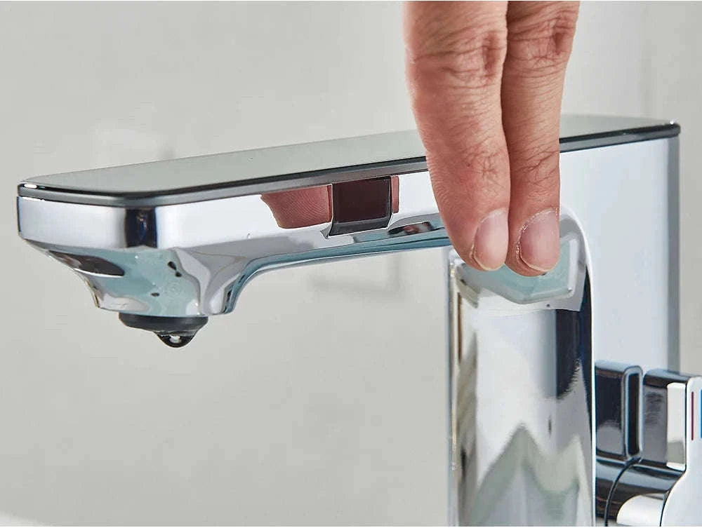 Smart Sensor Basin Faucet-Brushed Grey / CHINA