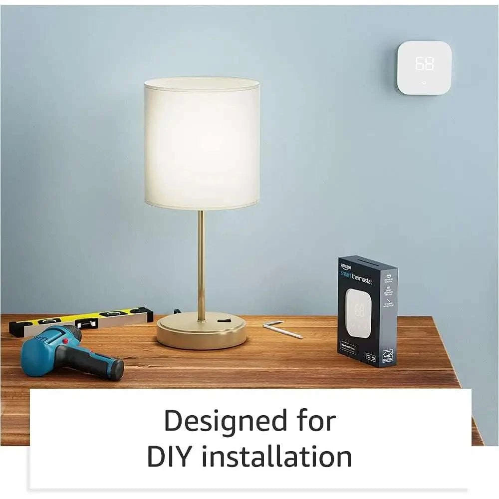 Smart Thermostat with C-Wire Adapter and Alexa Control-United States