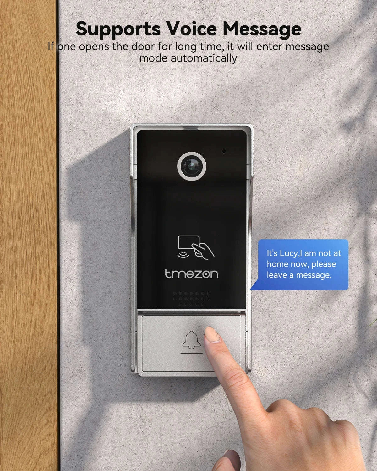 Smart Video Intercom 7" 1080P Screen-4 monitors 1doorbell / spain