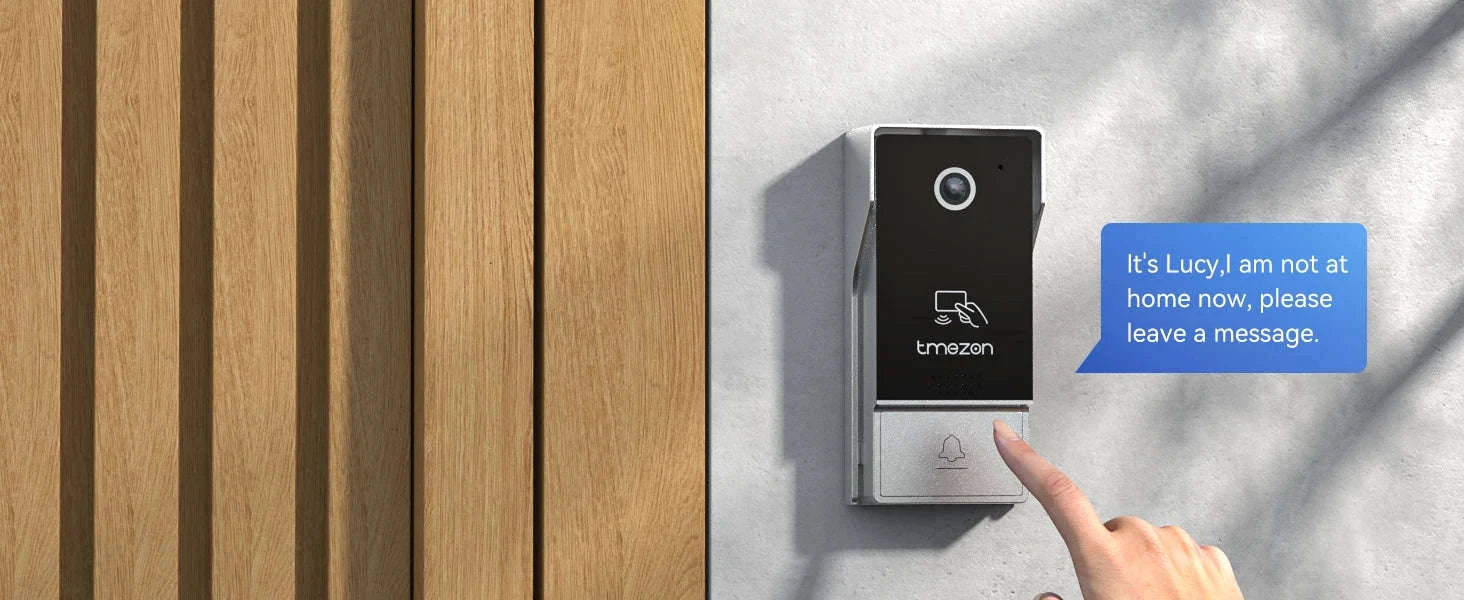 Smart Video Intercom 7" 1080P Screen-4 monitors 1doorbell / spain