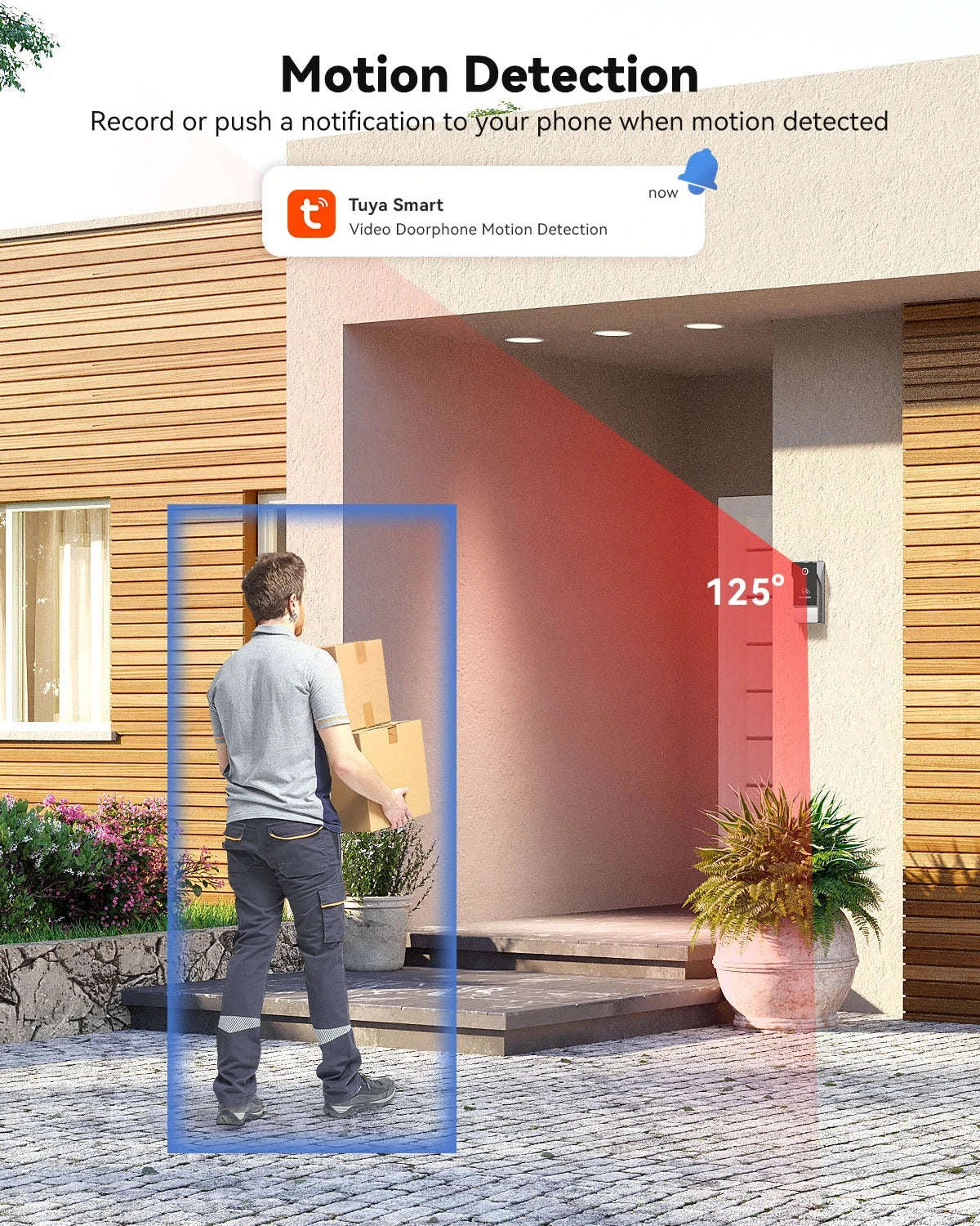 Smart Video Intercom 7" 1080P Screen-4 monitors 1doorbell / spain