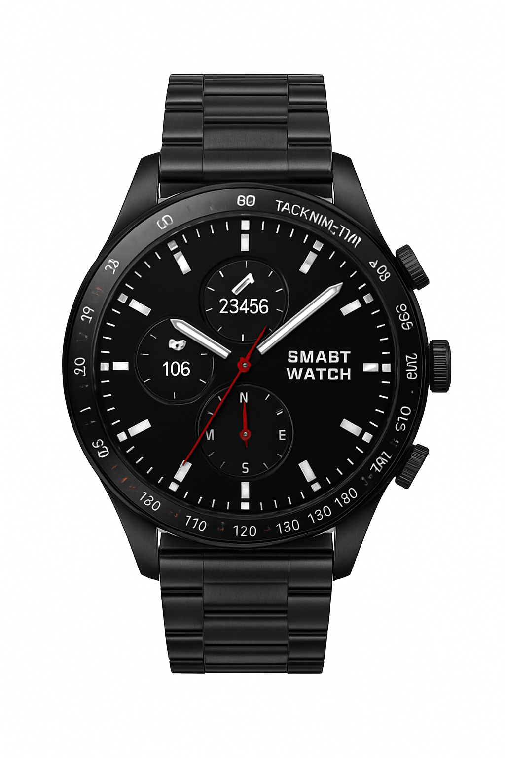 Montre connectée pour homme avec écran AMOLED, appel Bluetooth et suivi fitness