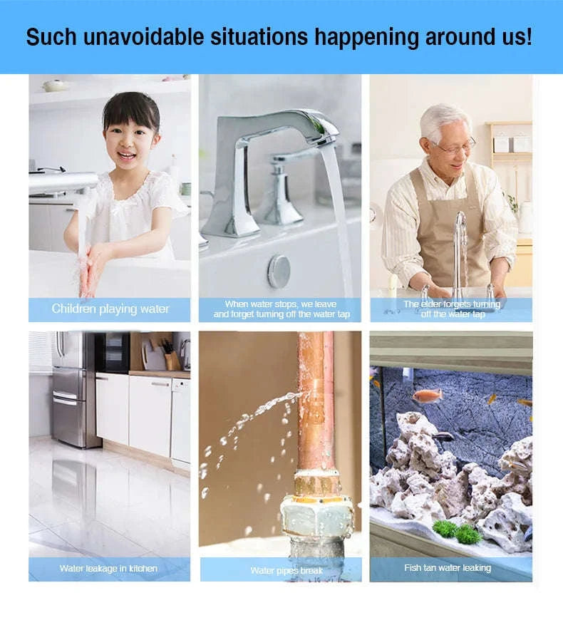 Smart Zigbee Water Leak Detector-2PCS