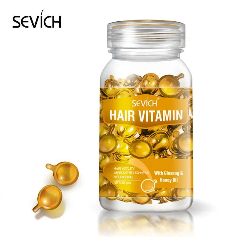 Smooth Silky Hair Vitamin Capsule Keratin Complex Oil-Repair damaged hair / CHINA