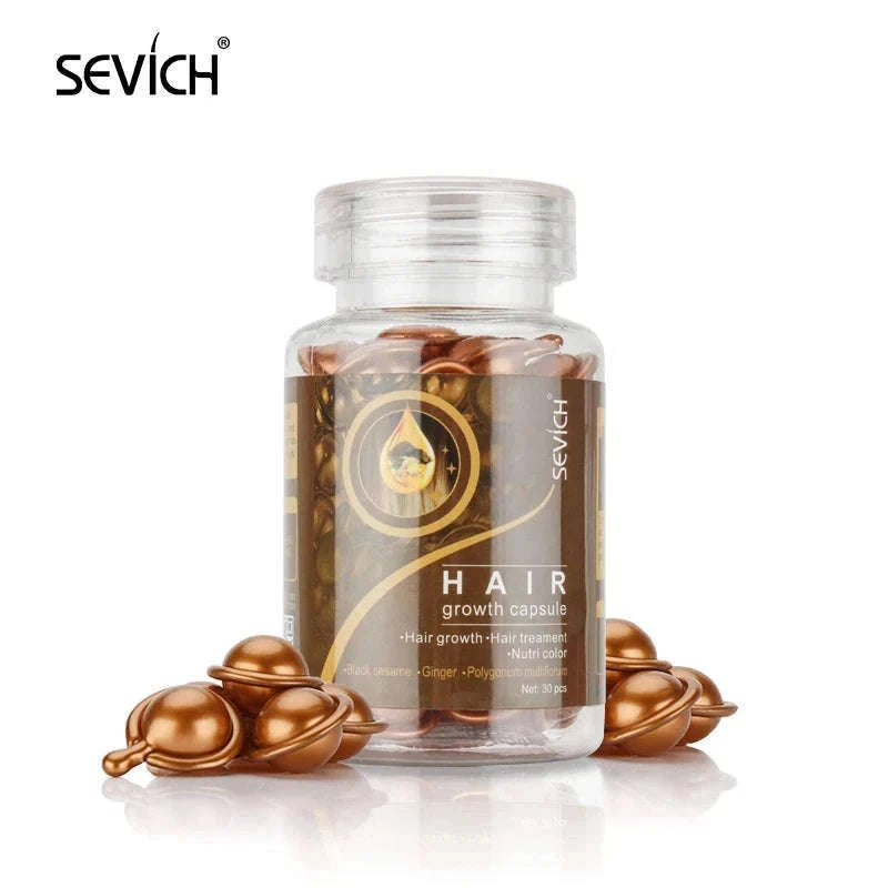 Smooth Silky Hair Vitamin Capsules with Keratin Complex-