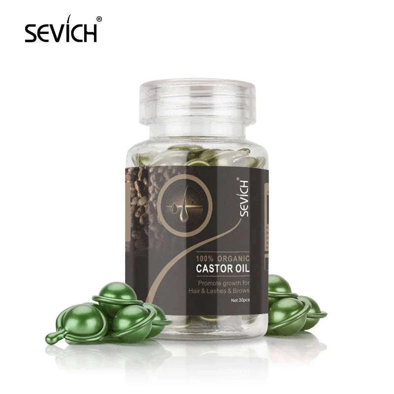 Smooth Silky Hair Vitamin Capsules with Keratin Complex-
