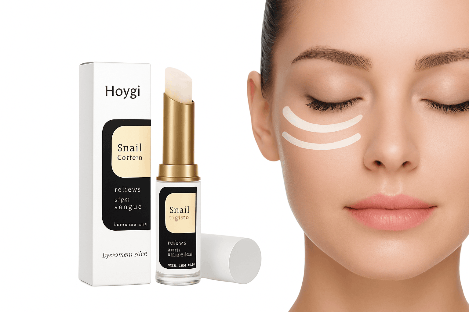 Snail Essence Eye Cream Stick for Dark Circles and Fine Lines-Default Title