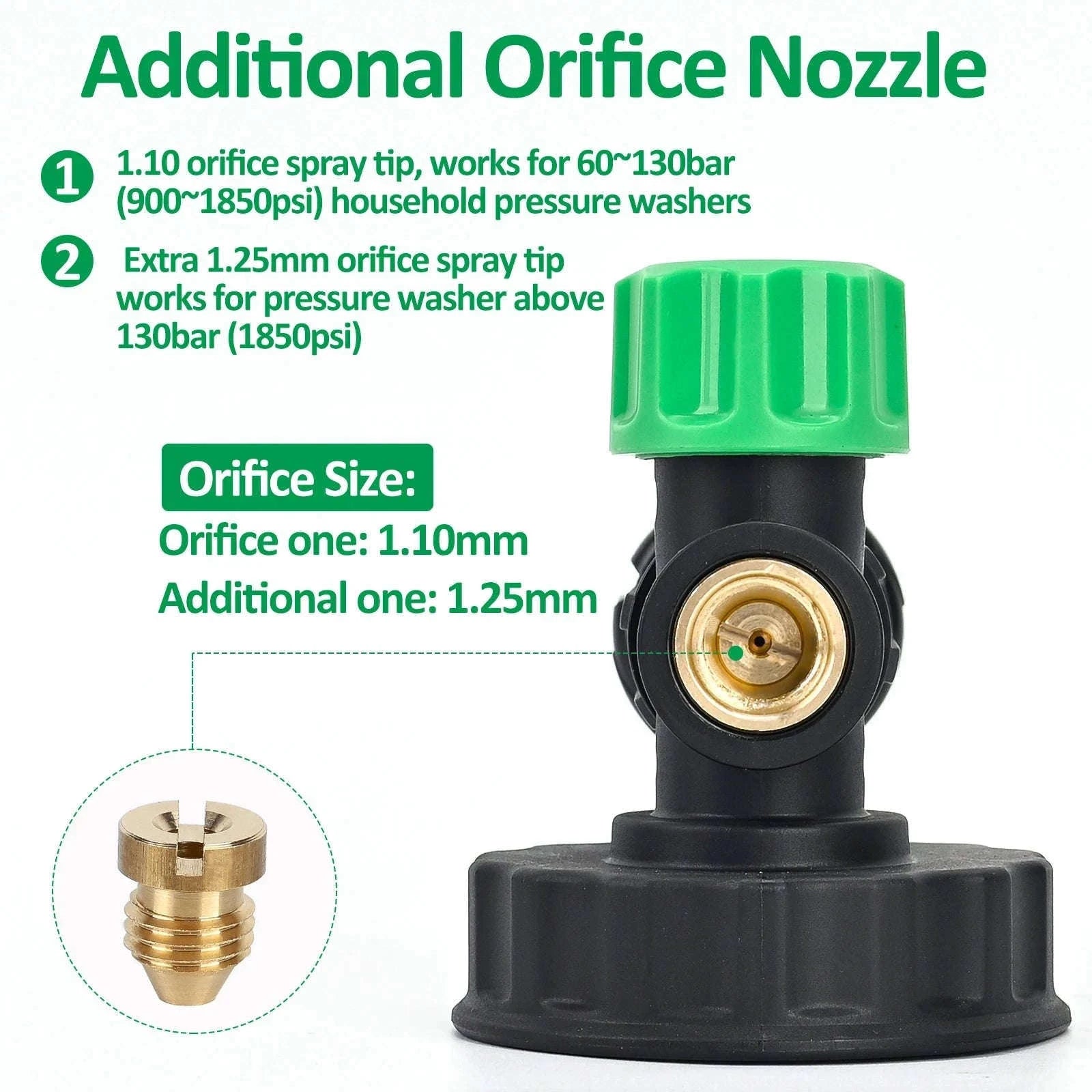 Snow Foam Cannon for Pressure Washer with 1L Bottle and Adapter Options-For Quick Plug / China Mainland