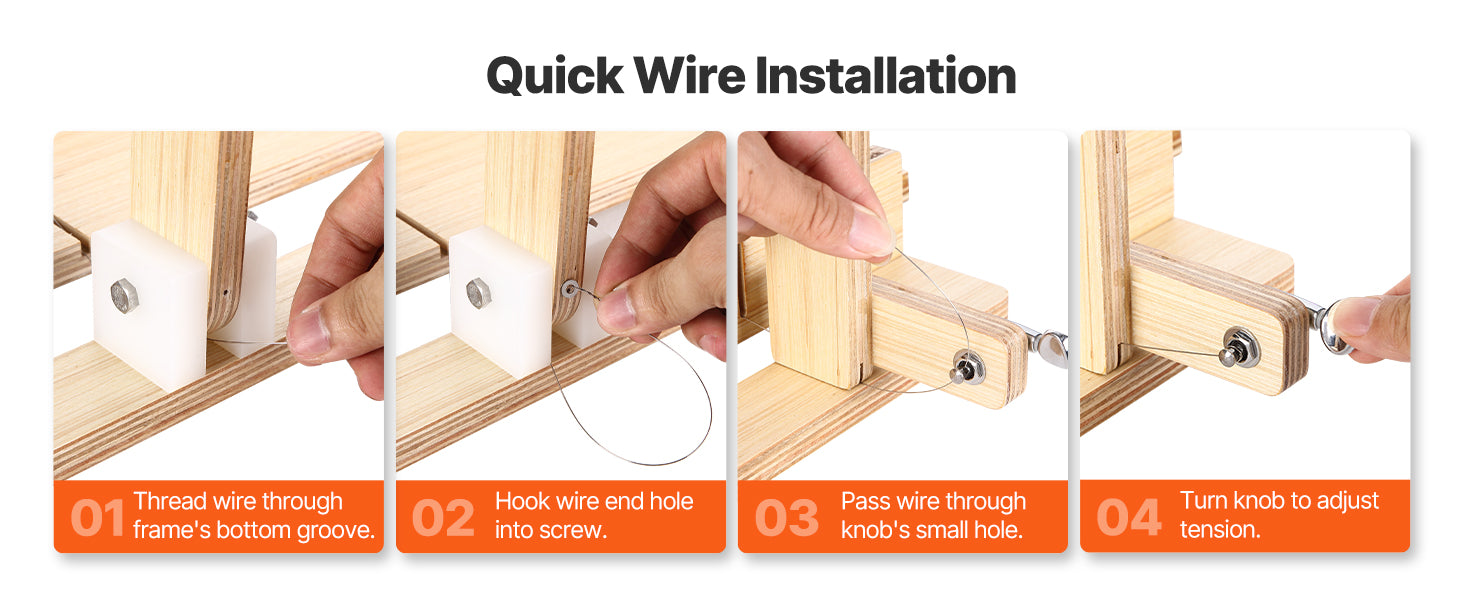 Adjustable Soap Cutter 0–2in with Wire Tension for Clean Even Bars