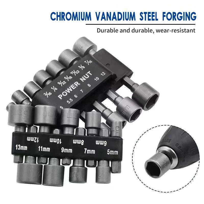 Socket Inner Hexagonal Wrench Tool Set for Precise Fastening-9pc set