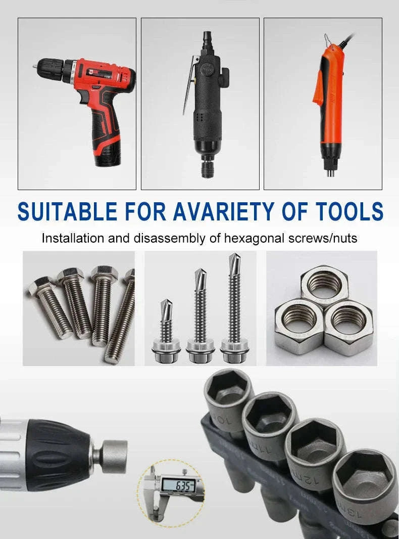 Socket Inner Hexagonal Wrench Tool Set for Precise Fastening-9pc set