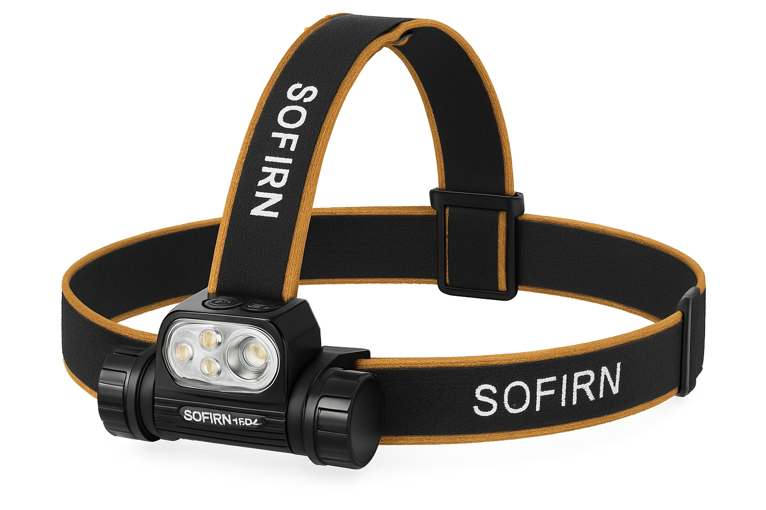 Sofirn HS22 Stirnlampe 2500lm Einstellbarer Strahl USB-C 18650 Lampe