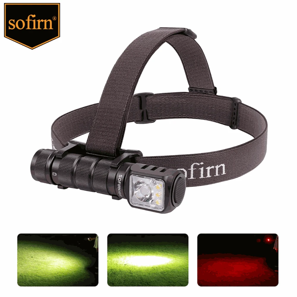 Sofirn HS42 Headlamp 2100lm USB‑C Rechargeable with Power Bank-6000K / United States