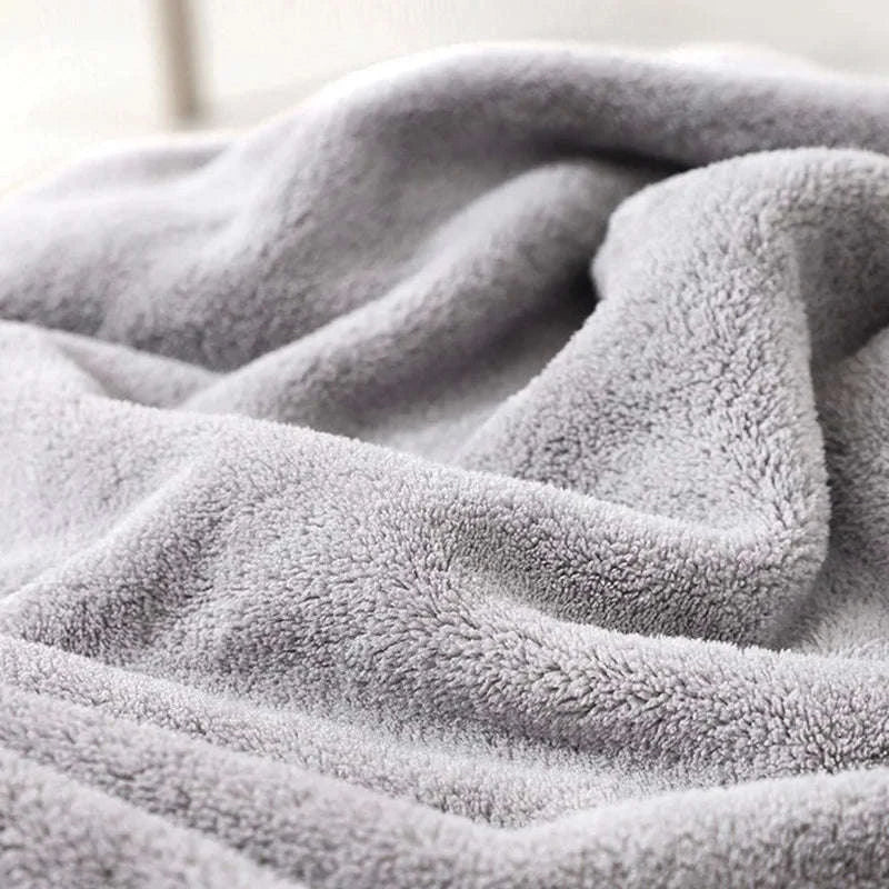 Soft Cartoon Animal Baby Hooded Towel-white bear