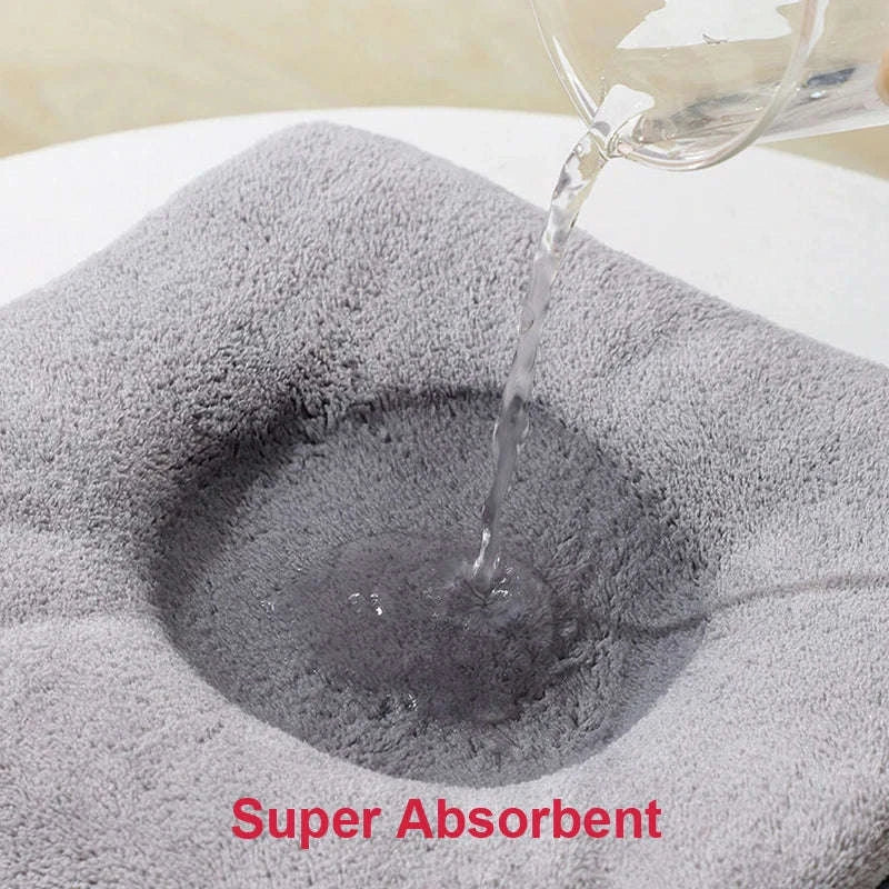 Soft Cartoon Animal Baby Hooded Towel-white bear