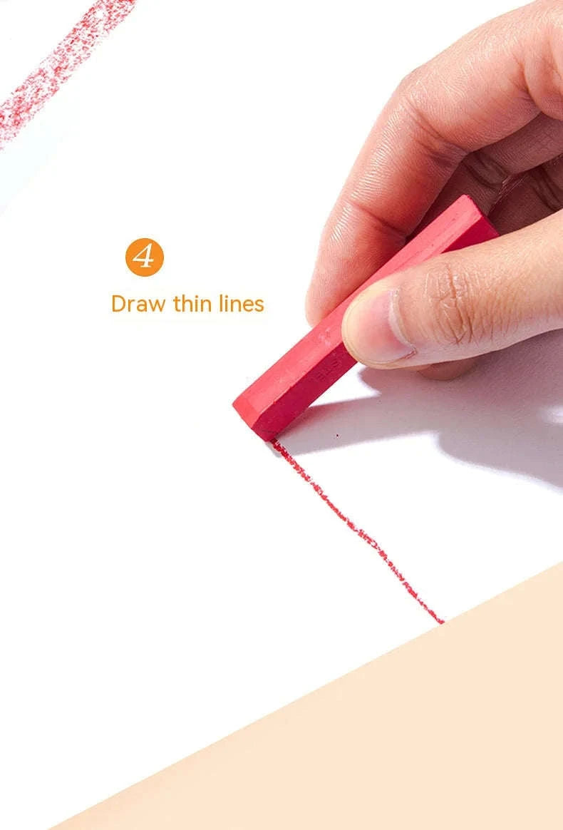 Soft Pastel Chalk Crayons 48‑Color Art Set-24 Colors / CHINA