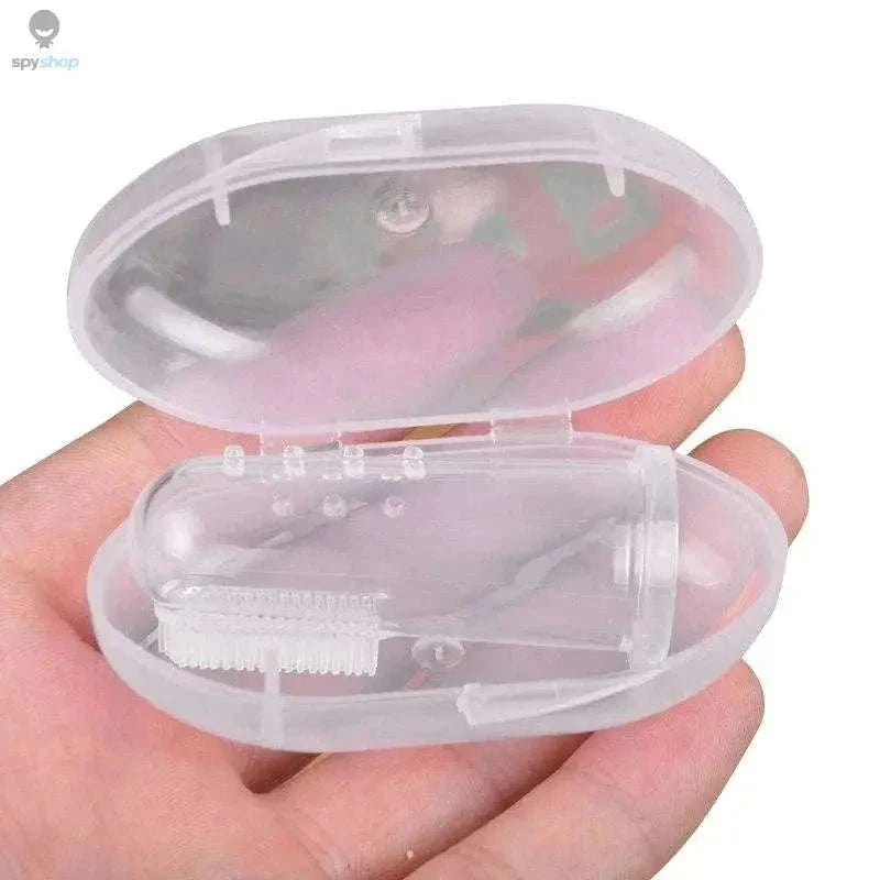 Soft Pet Finger Toothbrush for Dogs and Cats-3 colors