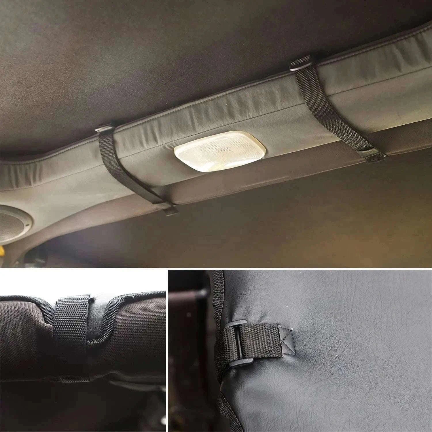 Soft Roof Top Cover Extended Bikini Top for TJ 1997-2006-Leather
