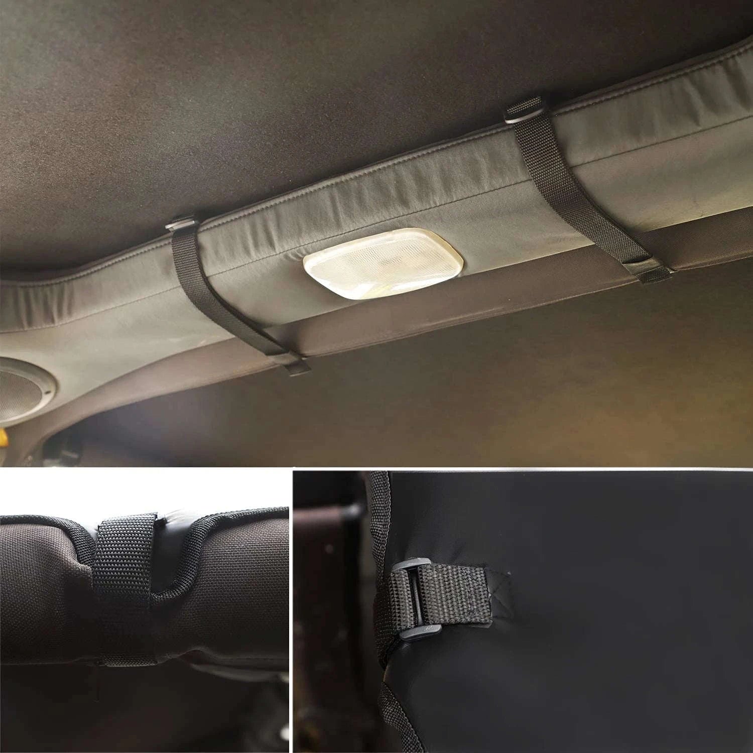 Soft Roof Top Cover Extended Bikini Top for TJ 1997-2006-Leather